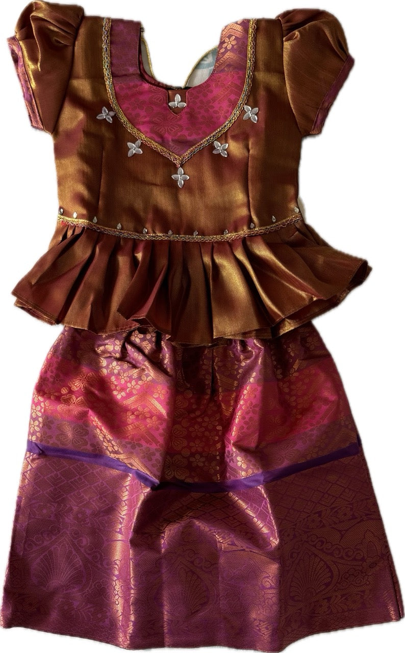 Pattu Pavadai set- size 18