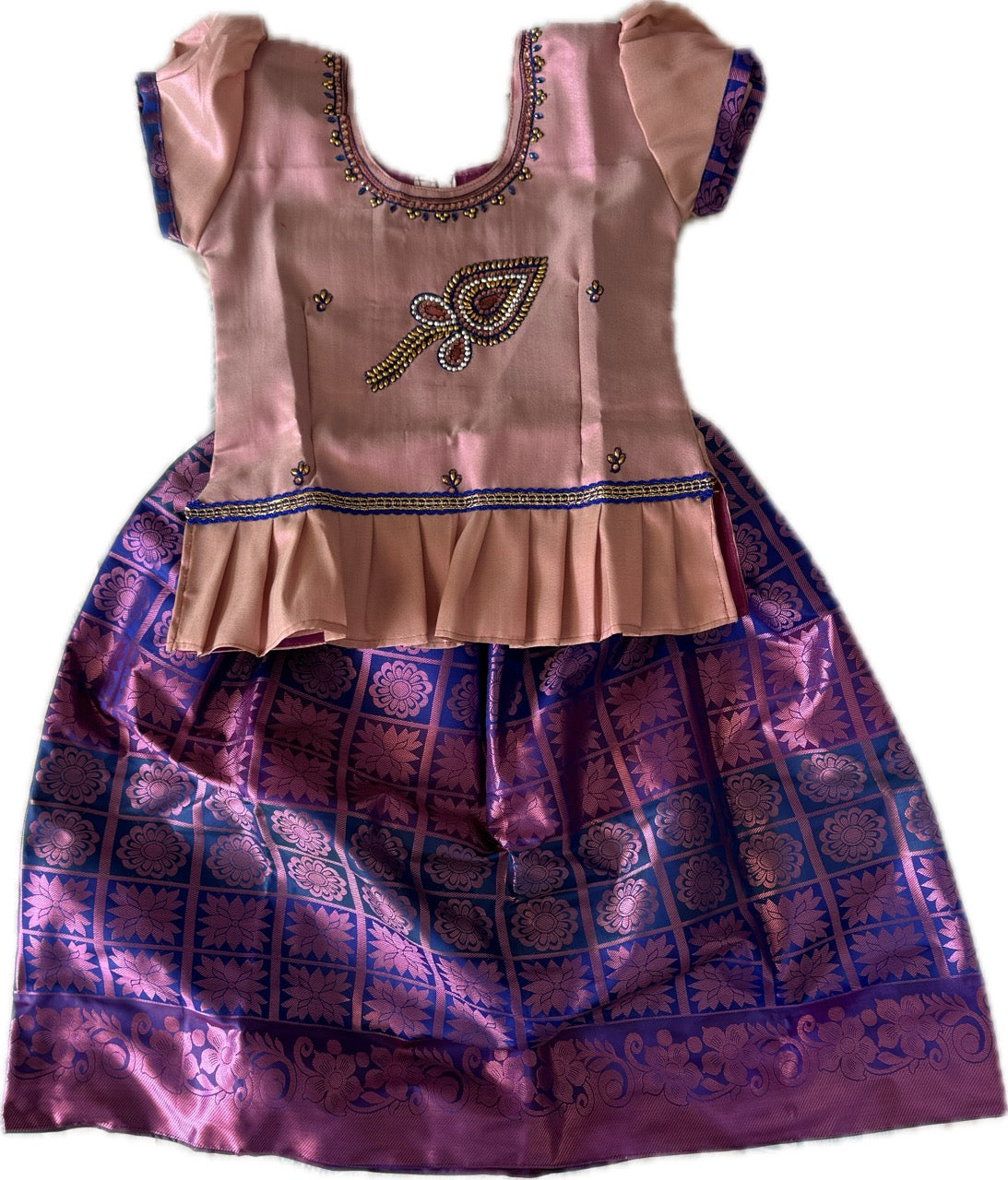 Pattu Pavadai set- size 28