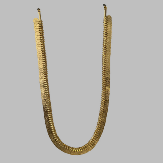 Lakshmi Kasumalai Haram -  1 gram Gold plated